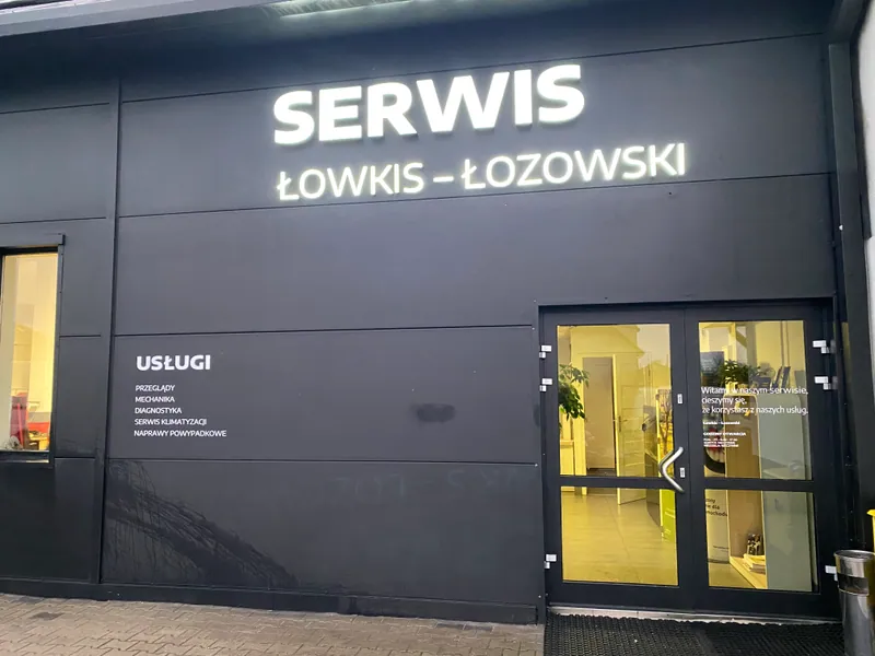 Wejście do serwisu Łowkis-Łozowski